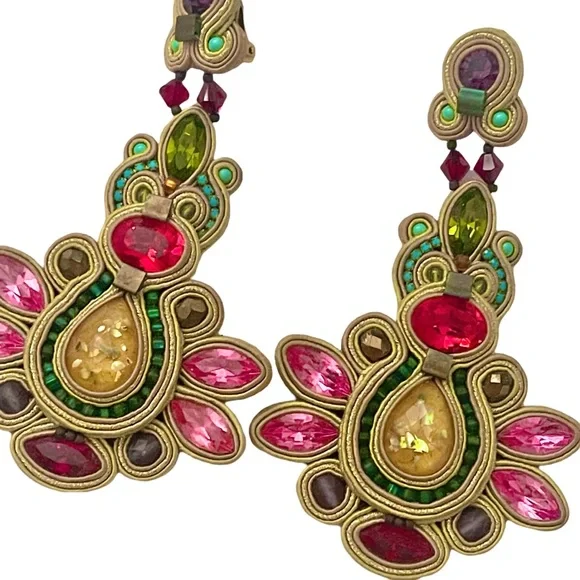 Dori Csengeri Swarovski crystal earrings